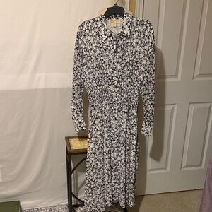 Floral Long Sleeve Dress